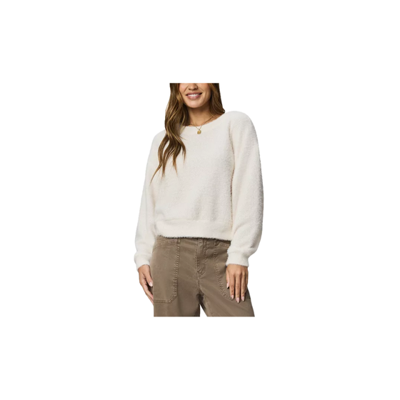 Fallon Fuzzy Crew Pullover