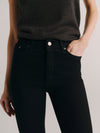Halle Straight Leg in Black Peach