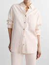 Faye Oversized Shirt in Ballet Aura