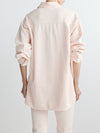 Faye Oversized Shirt in Ballet Aura