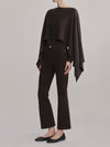 Bridget Crop Bootcut in Tobacco