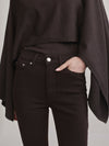 Bridget Crop Bootcut in Tobacco