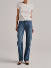 Cate Slim Jeans in Mid to Dark