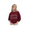 Collegiate Embroidery Sweatshirt