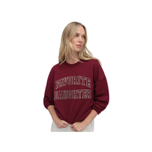 Collegiate Embroidery Sweatshirt