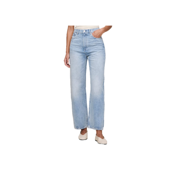 Vintage Light Karmine Refined Wide Leg