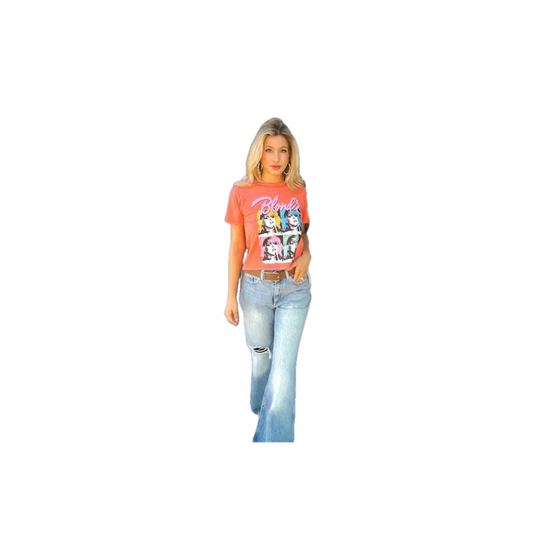Blondie - Tracks Across America Tee