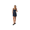 Square Neck Button Front Mini Dress