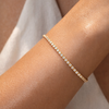 Ellie Vail Camden Tennis Bracelet in Gold