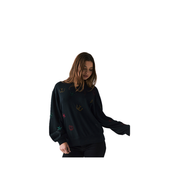 Allover Icons Sweatshirt