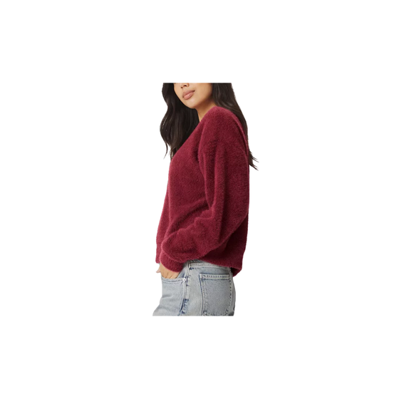 Fallon Fuzzy Crew Pullover