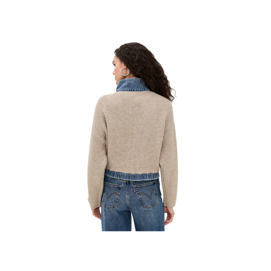 Glow Up Sweater Bomber Jacket