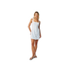Square Neck Button Front Mini Dress