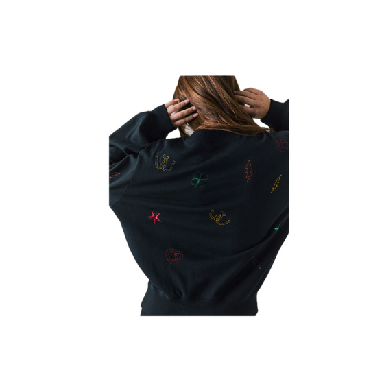 Allover Icons Sweatshirt