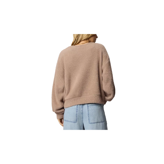 Fallon Fuzzy Crew Pullover