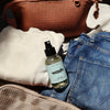 Out of Office travel size packed with folded clothes