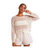 Relaxed Drop Shoulder Sweater