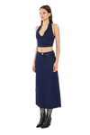 Denim Midi Skirt SS24