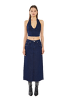 Denim Midi Skirt SS24