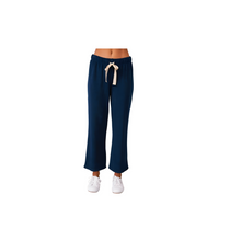  Honeyluxe Drawstring Cropped Flare