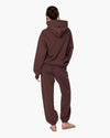 TKEES CloudSoft Pullover Hoodie in Chocolate