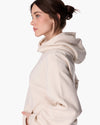 TKEES CloudSoft Pullover Hoodie in Bone