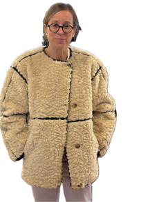  Sherpa Bonded Shearling Jacket