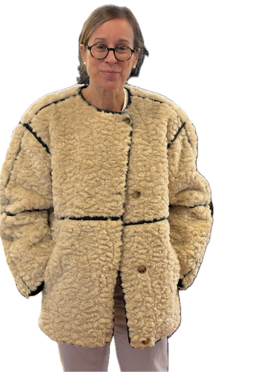 Sherpa Bonded Shearling Jacket