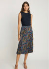 Mia Skirt - Midnight Palm