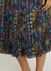 Mia Skirt - Midnight Palm