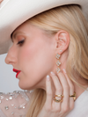 Kinsey Designs Mabel Quatrefoil Drop Earring