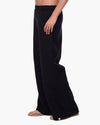 TKEES CloudSoft Wide Leg Jogger in Black