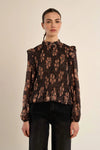 Smocked Fall Blouse