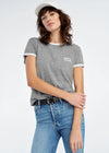 Ringer Tee - Collegiate Logo
