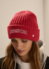 The Favorite Logo Beanie in Crimson