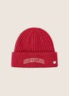 The Favorite Logo Beanie in Crimson
