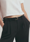 Favorite Belt in Black/Gold, styled