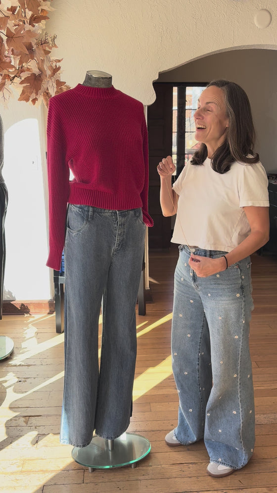 Cropped Shaker Crew