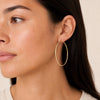 Ellie Vail Laurette Large Hoop in Gold