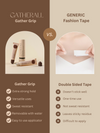 Gather Grip Roll-On Fashion Adhesive features